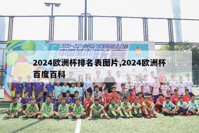 2024欧洲杯排名表图片,2024欧洲杯百度百科